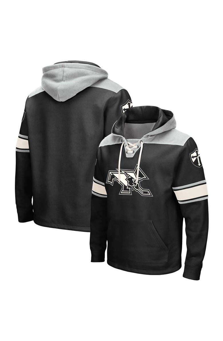 COLOSSEUM Men's Colosseum Black Providence Friars 2.0 Lace-Up Hoodie, Main, color, Black