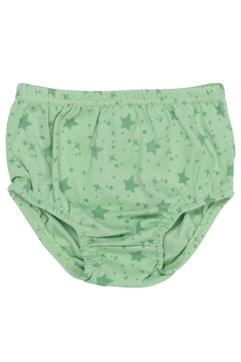 The Mandalorian Grogu Birthday Tee Diaper Cover and Hat Set, Alternate, color, Grogu Green Ivory