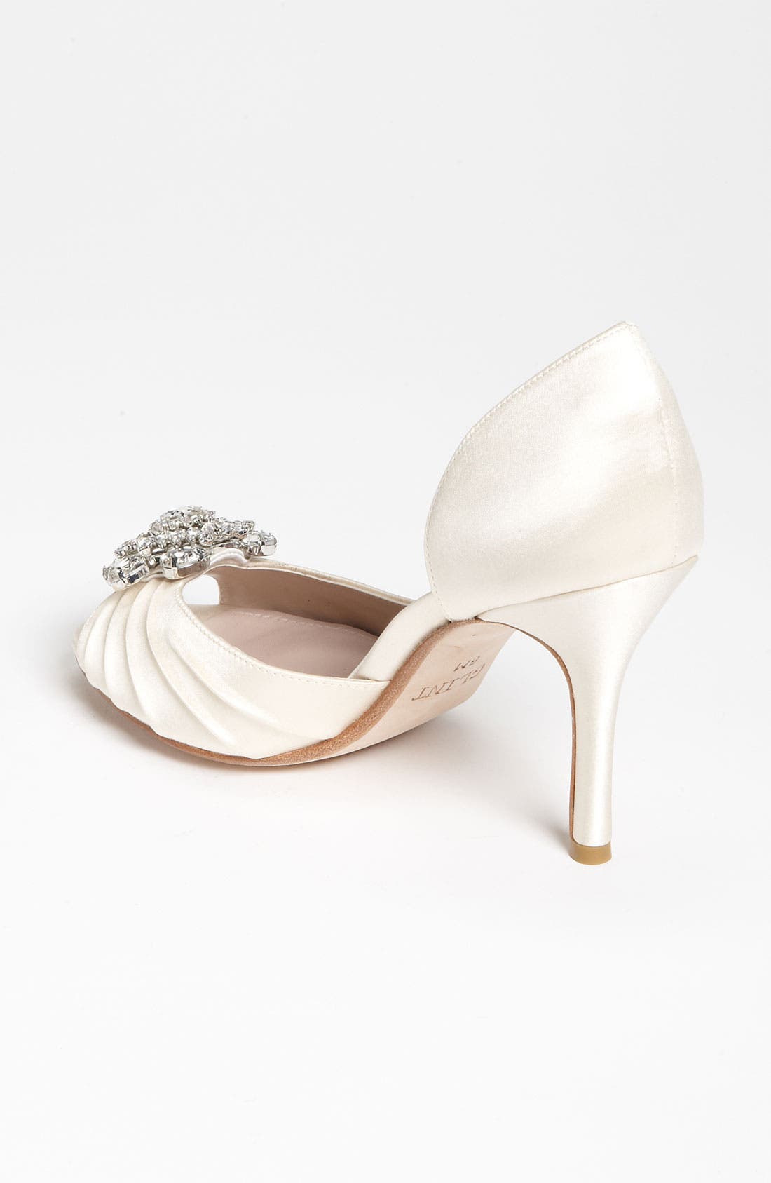 RADIANCE ORNAMENT PEEP TOE PUMP, Alternate, color, IVORY