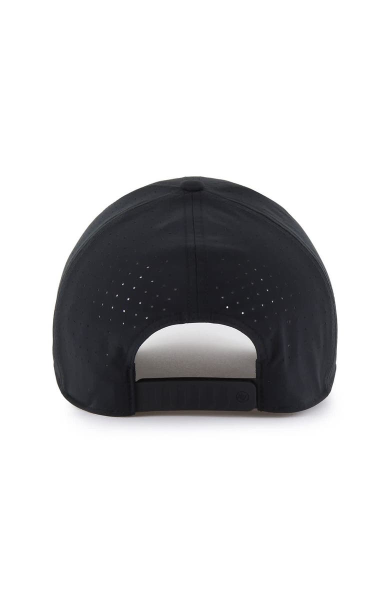 '47 Men's '47  Black Pittsburgh Steelers Vent MVP Adjustable Hat, Alternate, color, Black