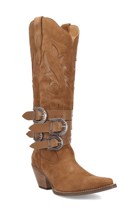 Buck Wild Knee High Western Boot (Women)