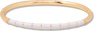Brook and York Newport Enamel Bangle Bracelet