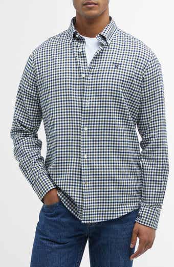 Finkle Gingham Long Sleeve Button Down Shirt