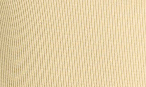Vince Scoop Neck Rib Tank In Butter
