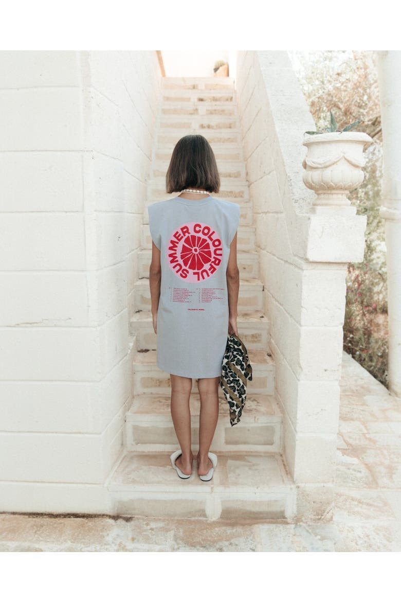 CLRFL Summer Padded Dress SL, Alternate, color, Light grey