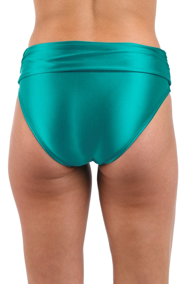 Earth Twisted Bikini Bottoms, Alternate, color, TEAL