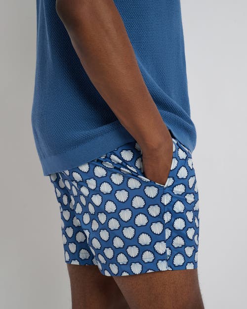 Onia Charles 4 Swim Trunk In Dark Blue Multi