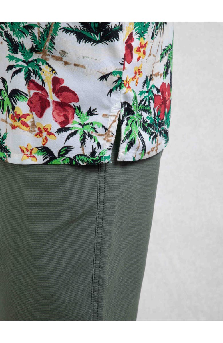 Weird Fish Holborn Hawaiian Shirt, Alternate, color, Peapod