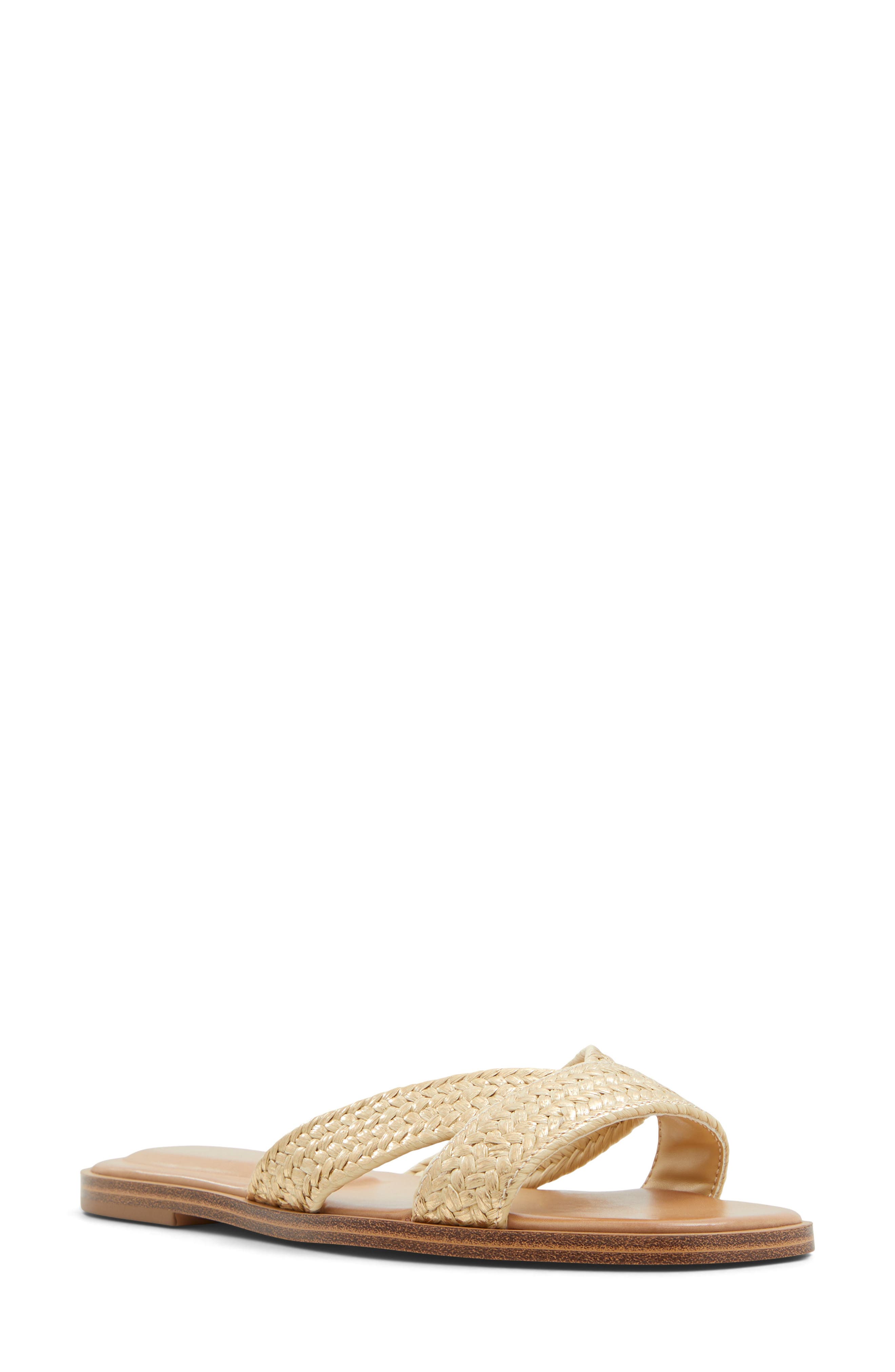 ALDO Caria Slide Sandal, Main, color, Gold