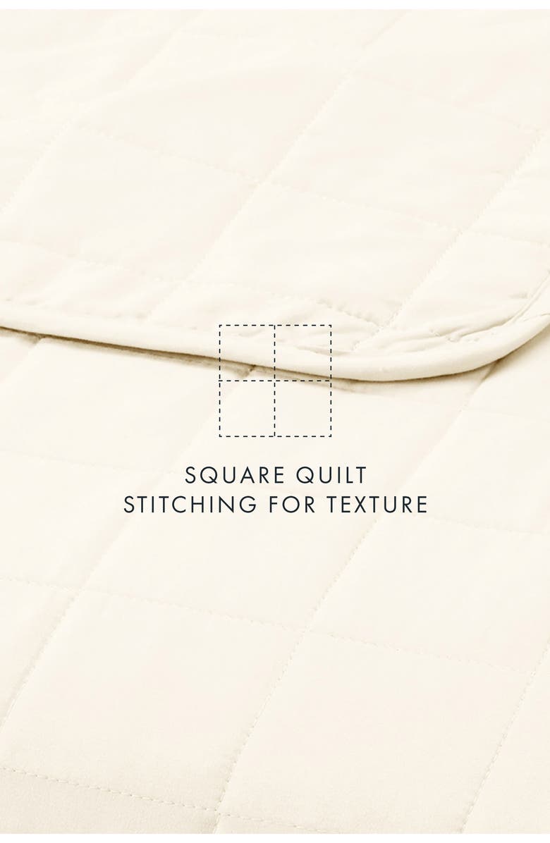 IENJOY HOME Premium Ultra Quilt & Sham Set, Alternate, color, Ivory