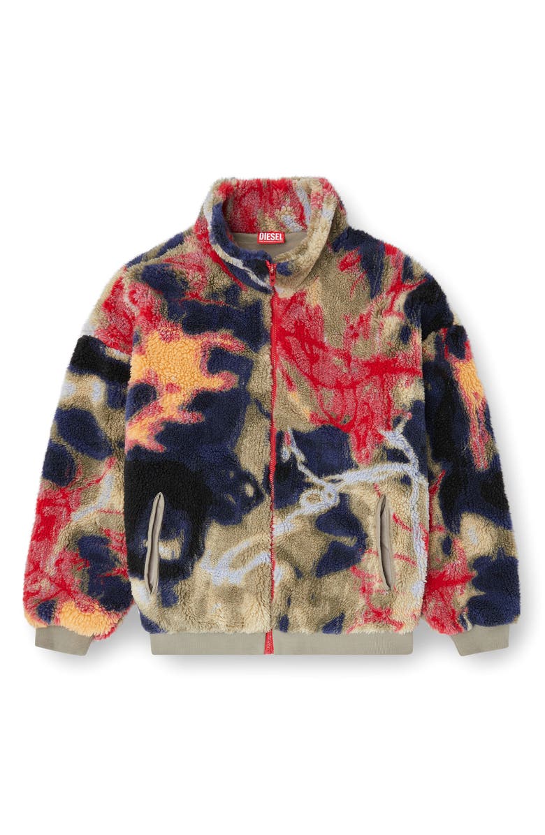 DIESEL<sup>®</sup> S-Luke Fleece Jacket, Alternate, color, Gold