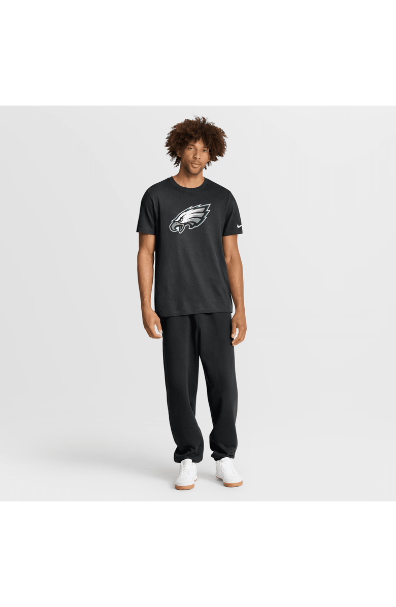 Nike Men's Nike Black Philadelphia Eagles Essential Logo T-Shirt, Alternate, color, Black