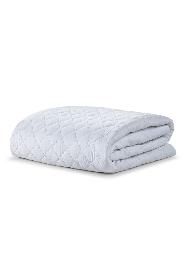 2-Pack King Sized Pillows & Mattress Pad Bundle, Alternate, color, WHITE