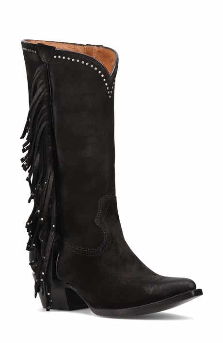 Frye Sacha Fringe Knee High Boot