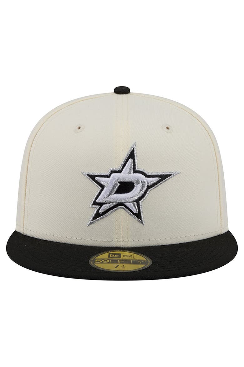 Men's New Era  Cream Dallas Stars 250th Anniversary of the United States Two-Tone 59FIFTY Fitted Hat, Alternate, color, Cream