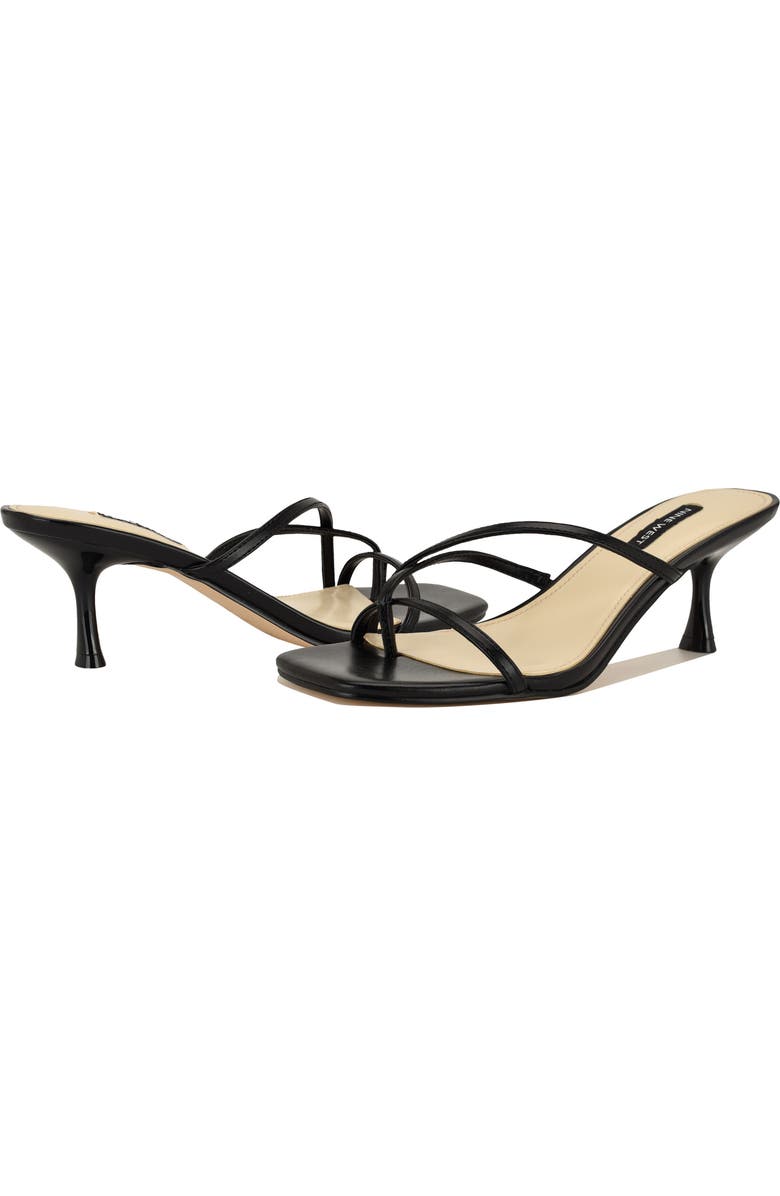 Nine West Anirey Slide Sandal, Alternate, color, Black