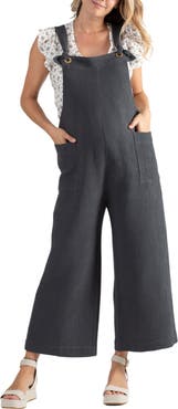 Cache Coeur Maya Organic Cotton Gauze Maternity/Nursing Jumpsuit