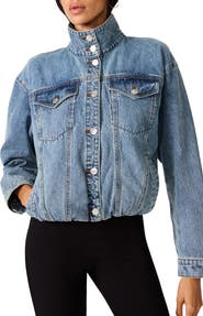 Steve Madden Allyson Cotton Denim Jacket