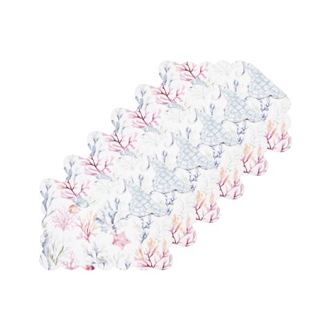 Nori Coral Placemats, Set of 6