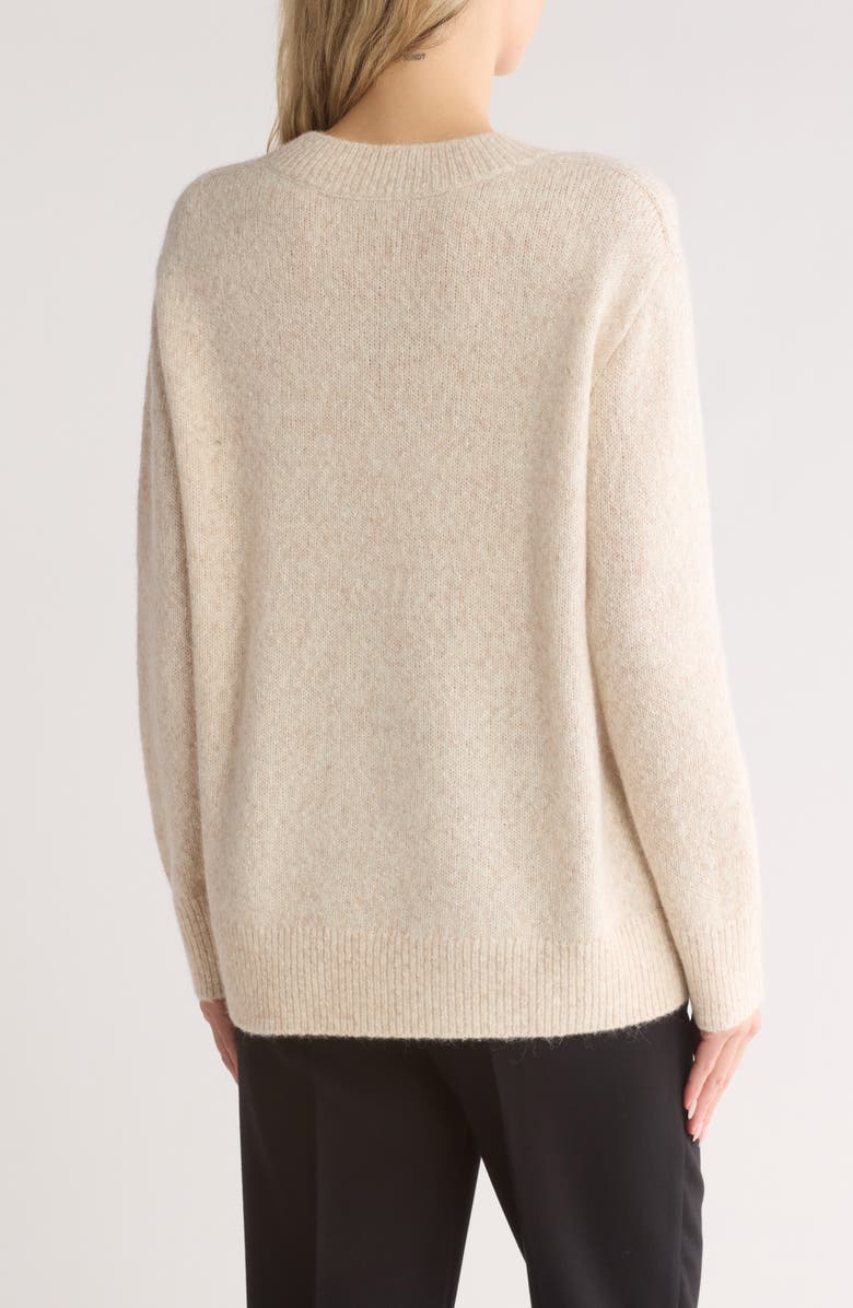 Vince Textured Crew Sweater, Alternate, color, 