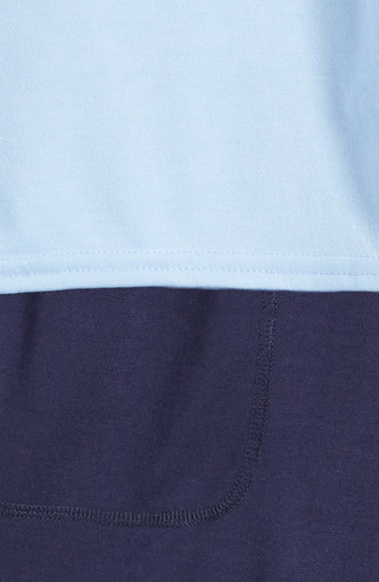 Nordstrom Kids' Short Pajamas, Alternate, color, Blue Placid Dino- Navy