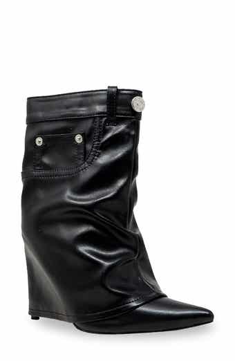 CHASE AND CHLOE Adonis Foldover Ankle Bootie