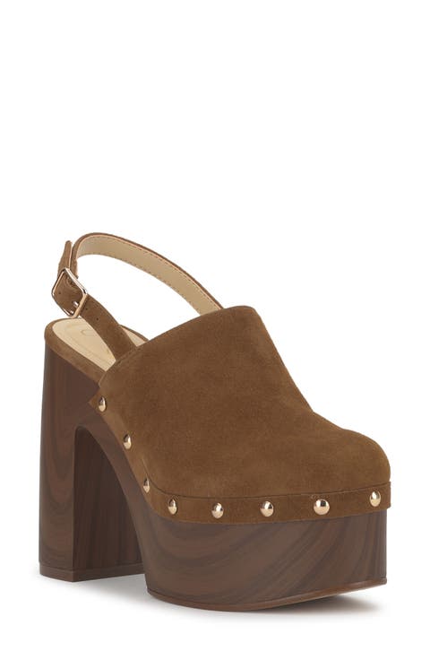 Caze Stud Platform Sandal (Women)