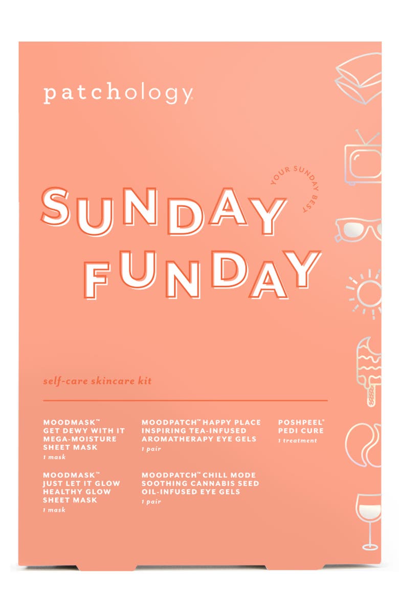 Patchology Sunday Funday Self Care Kit, Alternate, color, 