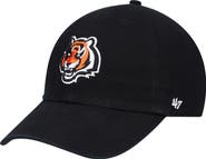 '47 Men's '47 Black Cincinnati Bengals Clean Up Alternate Adjustable Hat