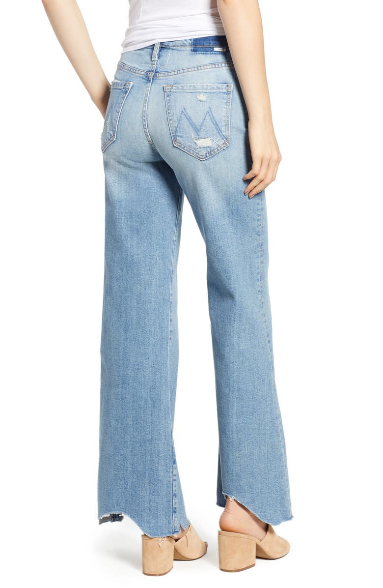 MOTHER Tomcat Roller Chew Hem Jeans, Alternate, color, 