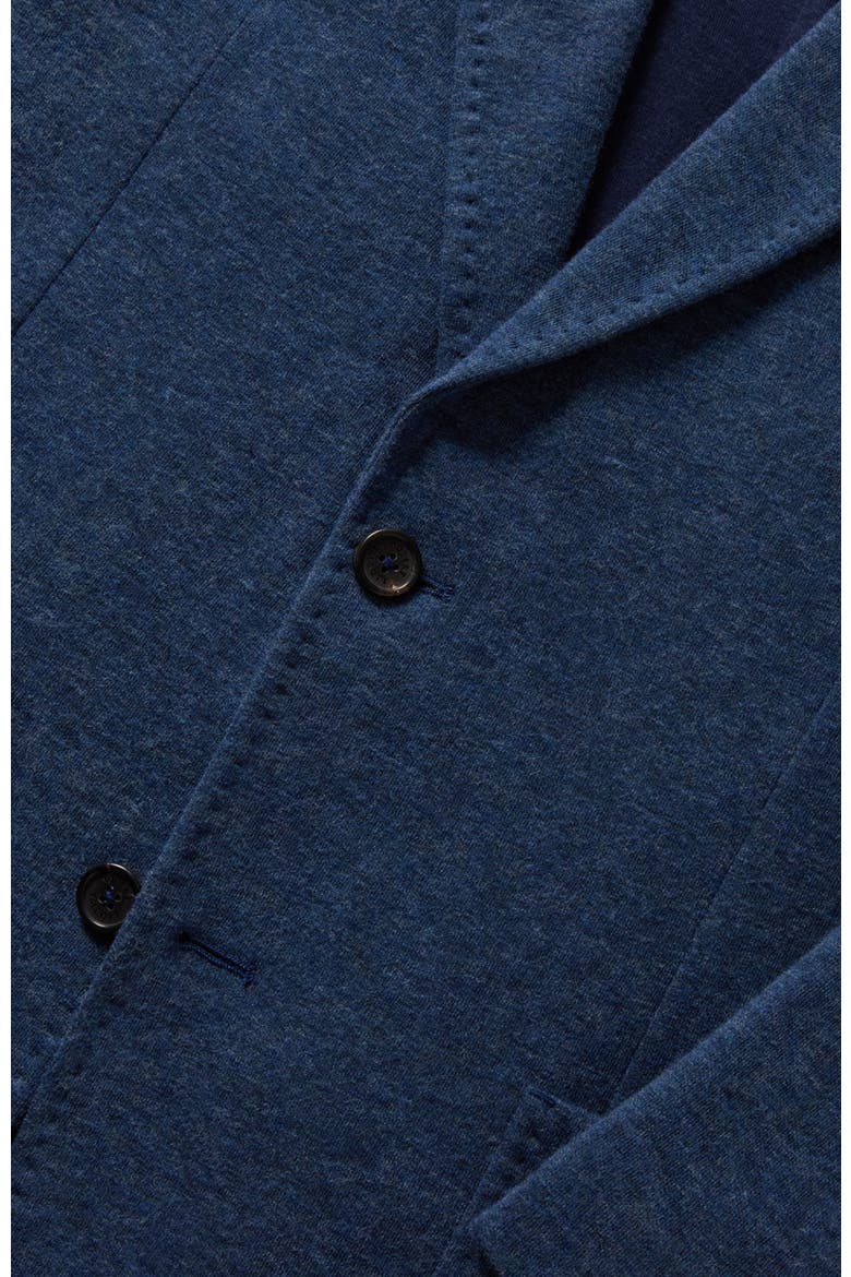 Wright Double Face Knit Blazer, Alternate, color, Light Blue/Navy