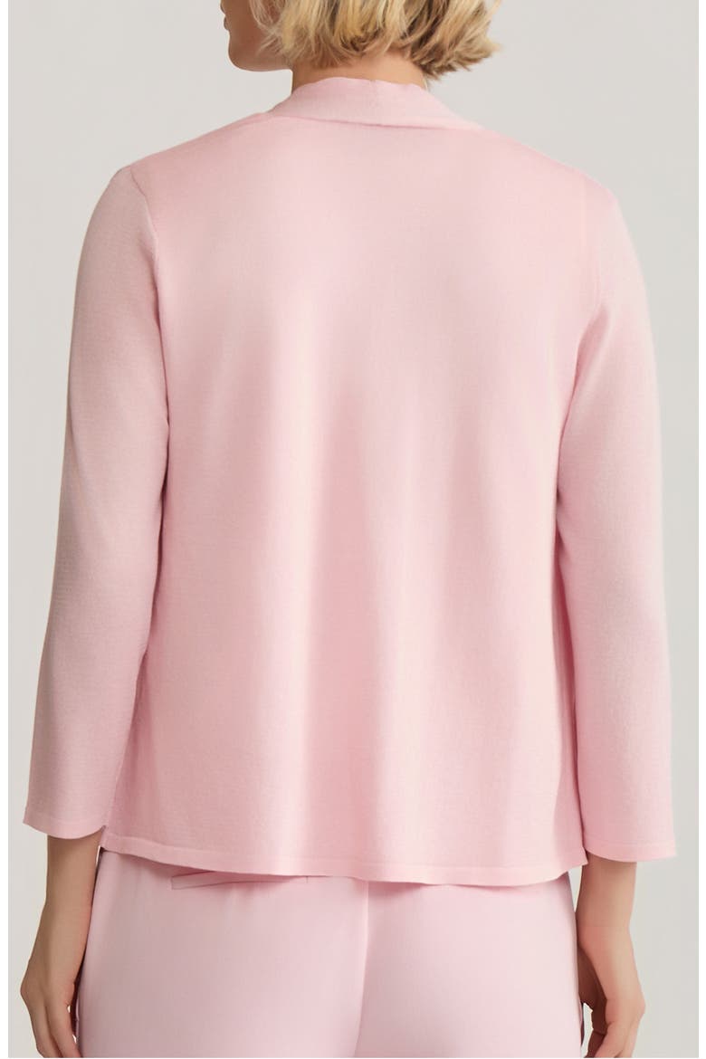 Self Edge Open Front Cardigan, Alternate, color, TUTU PINK