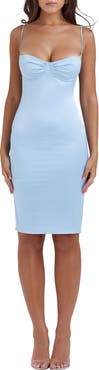 HOUSE OF CB Jamiah Satin Cocktail Dress