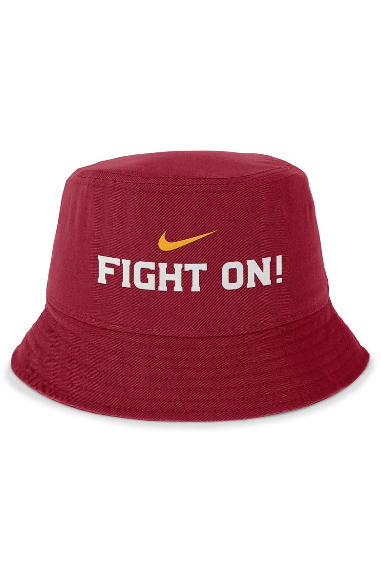 Nike Men's Nike Cardinal USC Trojans Local Apex Bucket Hat, Alternate, color, Cardinal