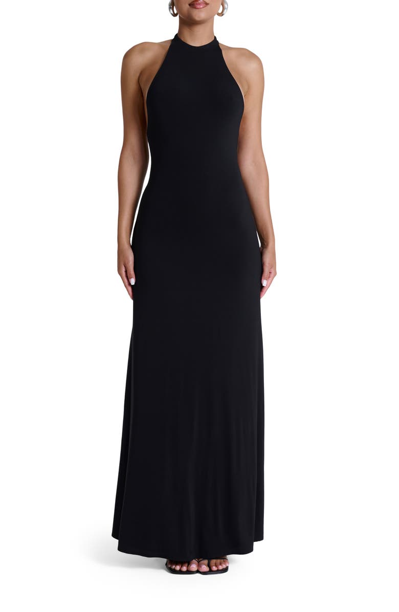 Naked Wardrobe Racerback Maxi Dress, Main, color, 