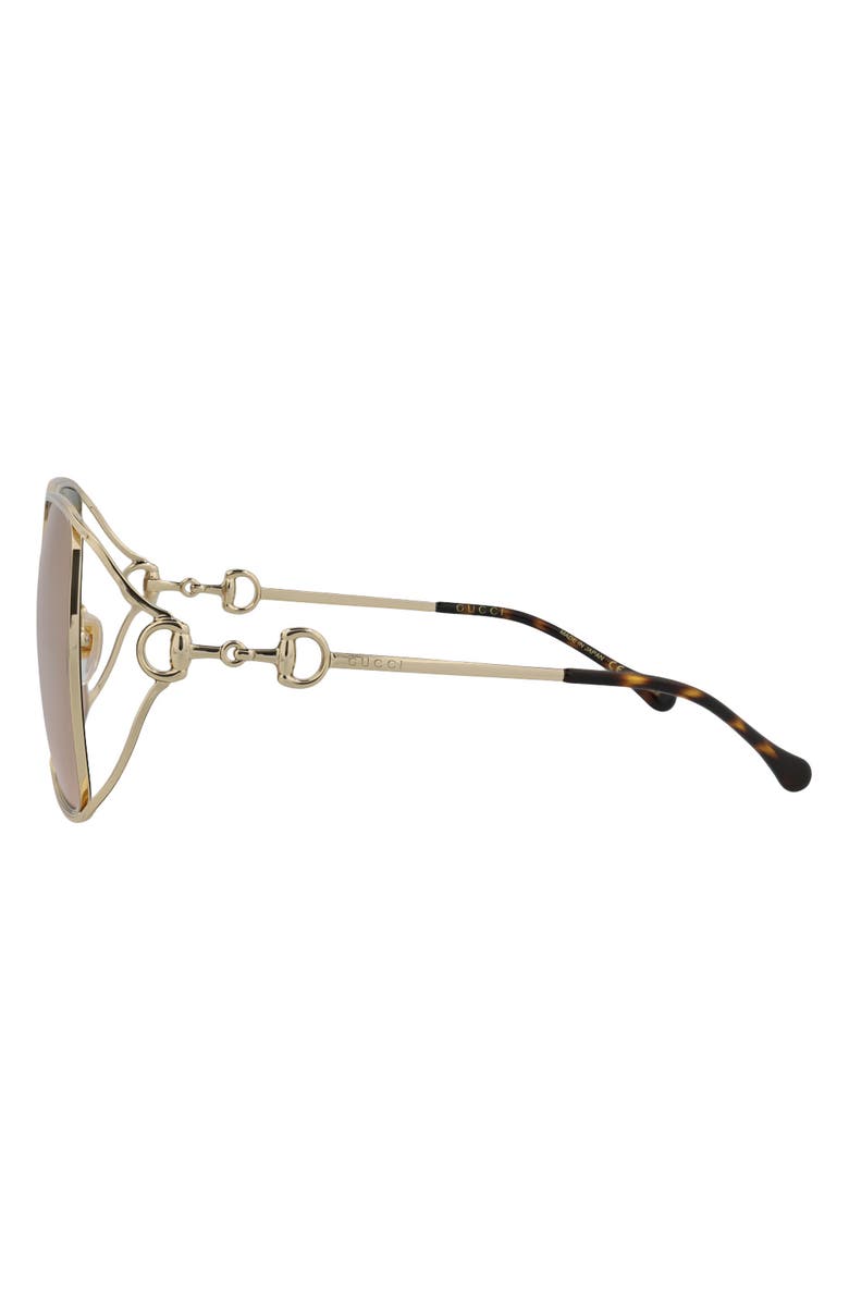 Gucci 61mm Oversize Square Sunglasses, Alternate, color,
