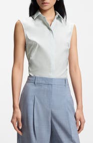 BOSS Burbella Darted Sleeveless Top
