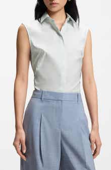 Burbella Darted Sleeveless Top