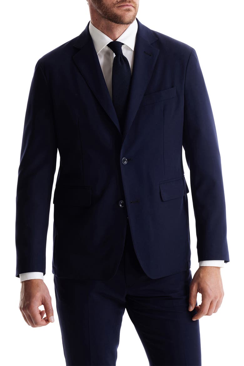 Studio Soft City Twill Sport Coat, Main, color, INDIGO