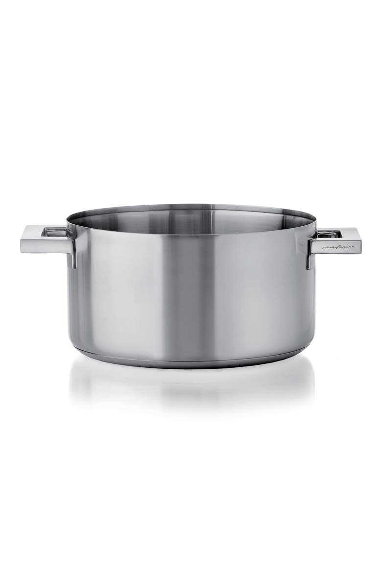STILE 7-Inch Casserole, Main, color, STAINLESS STEEL