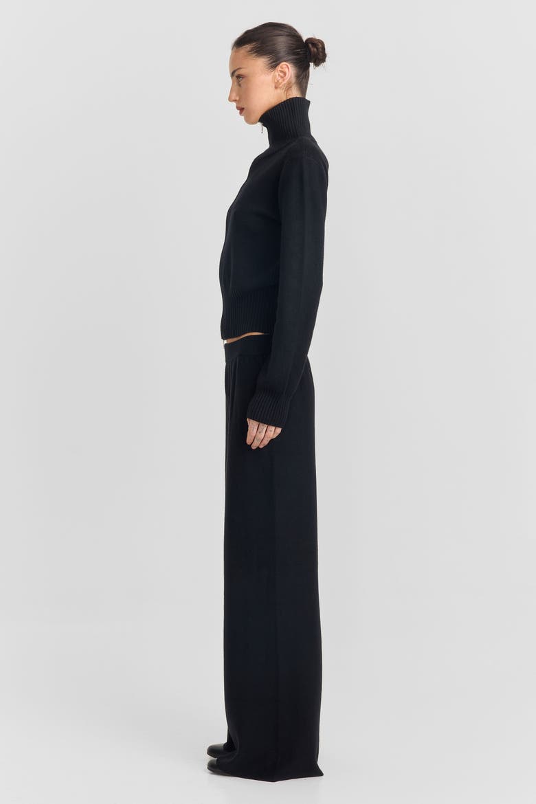 Clarisse Knit Pant, Alternate, color, Black