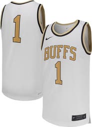 Nike Men's Nike #1 White Colorado Buffaloes Replica Basketball Jersey