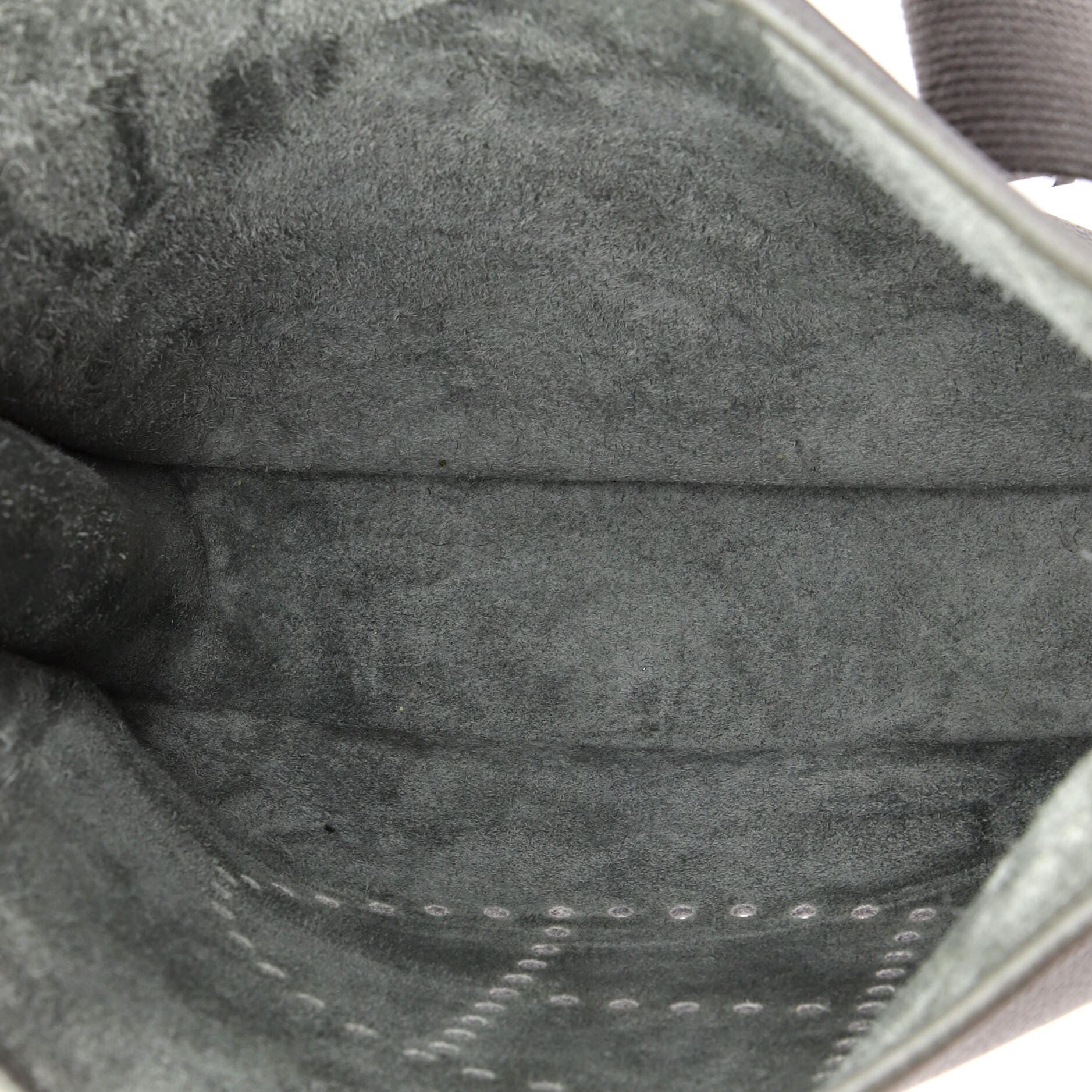 Pre-Owned Hermes Evelyne Bag Gen III Clemence PM, Alternate, color, Gris Meyer