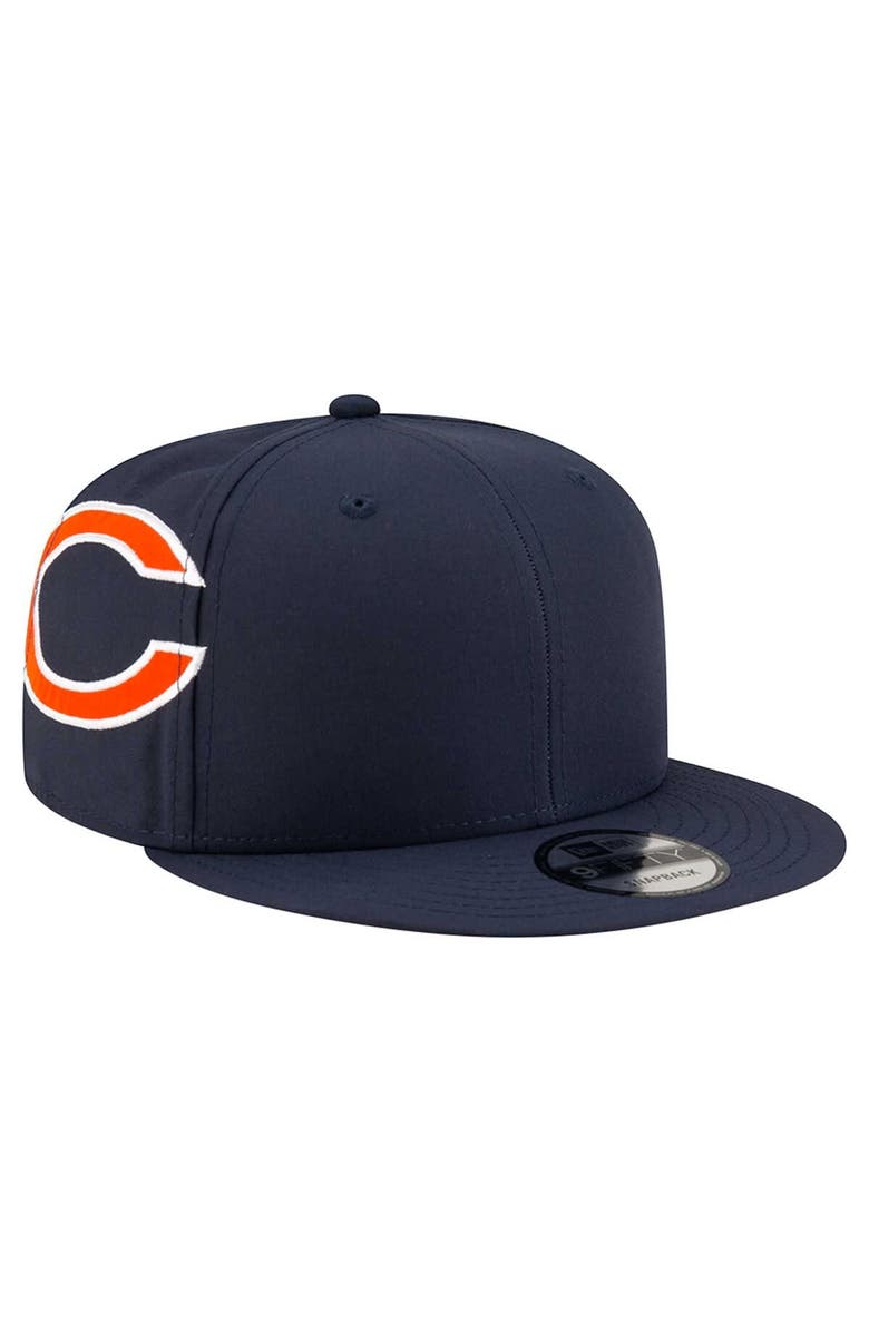 New Era Men's New Era Navy Chicago Bears Helmet 9FIFTY Snapback Hat, Alternate, color, Navy