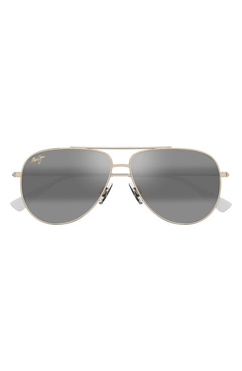 Hauoli XL 62mm Polarized Oversize Aviator Sunglasses