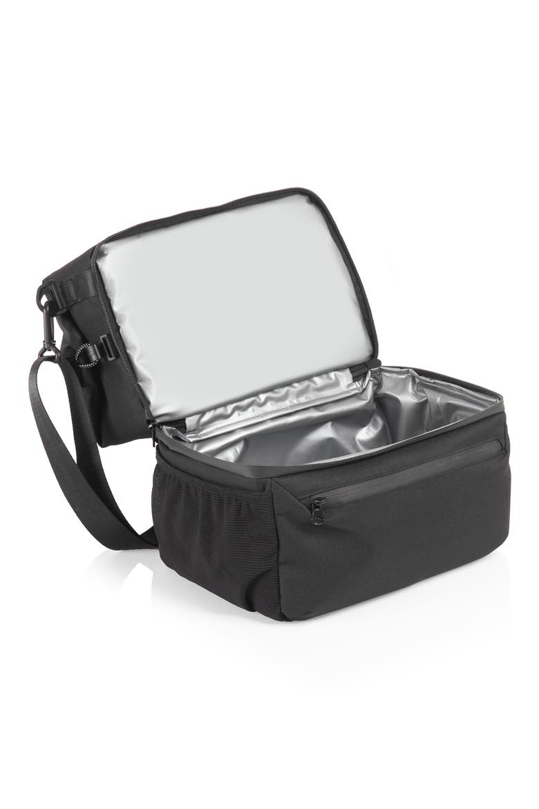 Tarana Lunch Cooler Tote Bag & Utensils, Alternate, color, BLACK