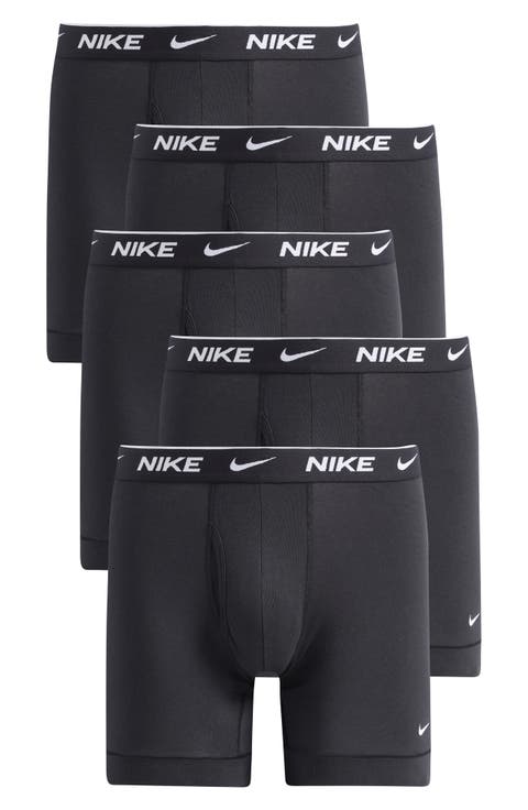 5-Pack Stretch Cotton Boxer Briefs