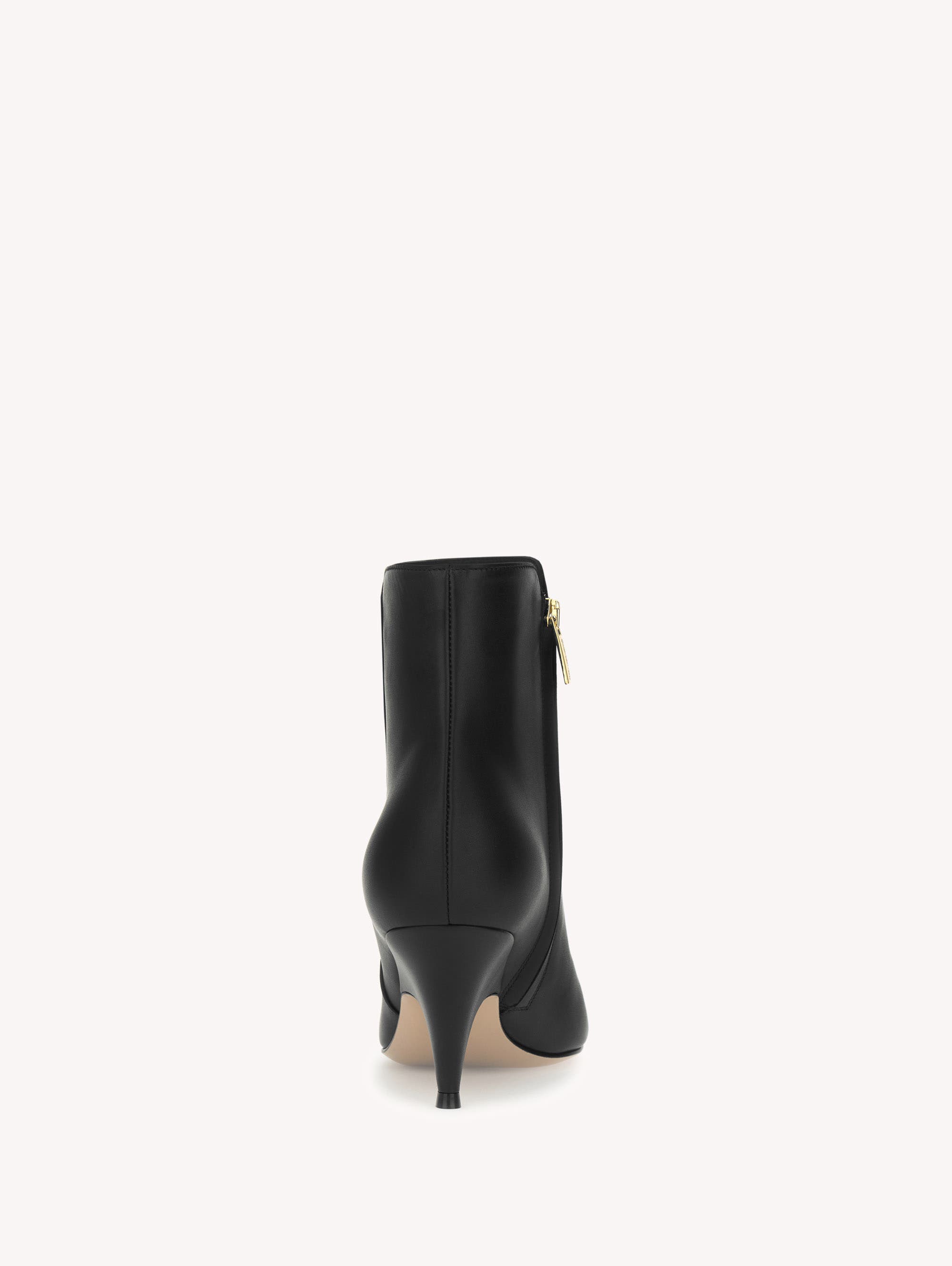 Gianvito Rossi Sofia Bootie 70, Alternate, color, Black Leather