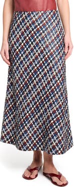 TWP Leather A-Line Skirt
