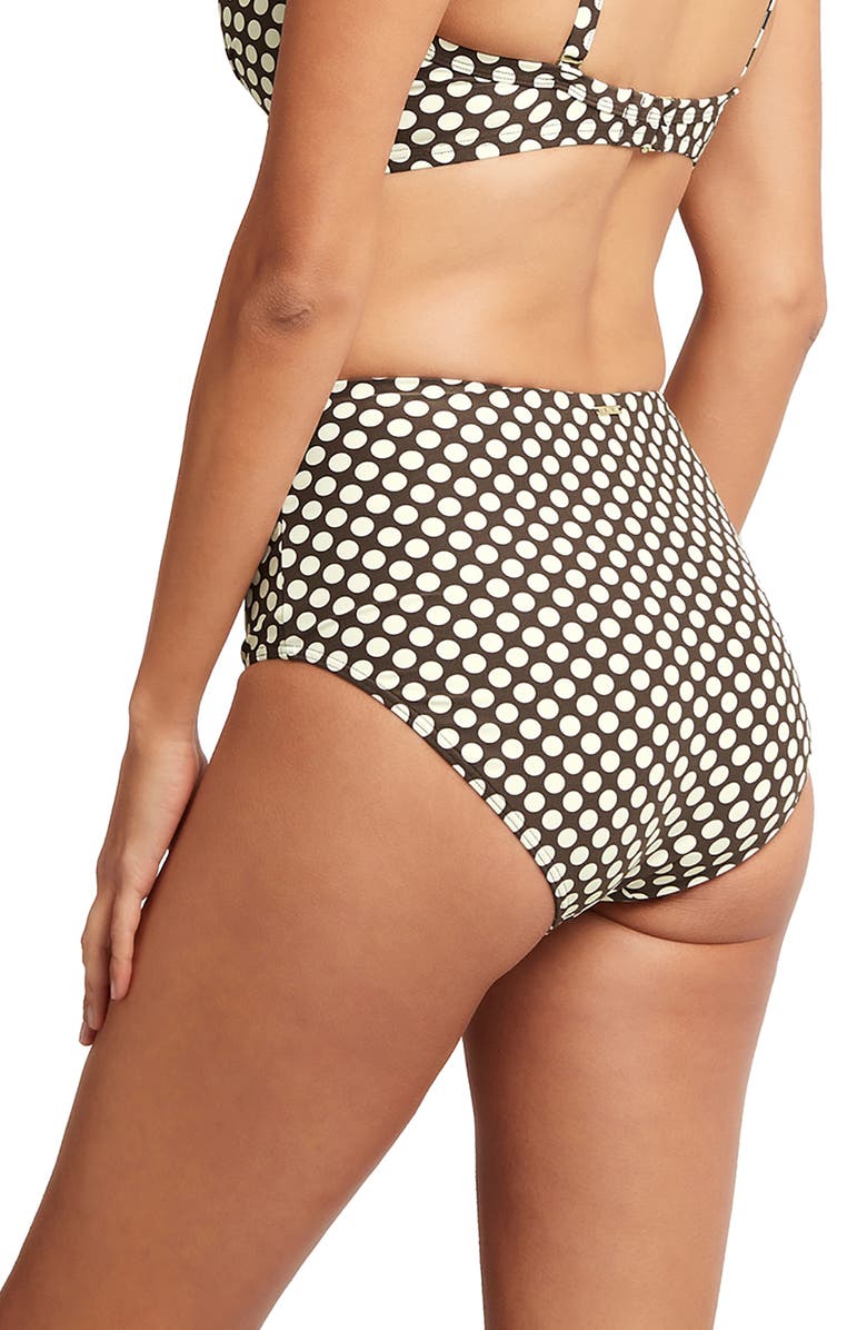 Sea Level High Waist Bikini Bottoms, Alternate, color,